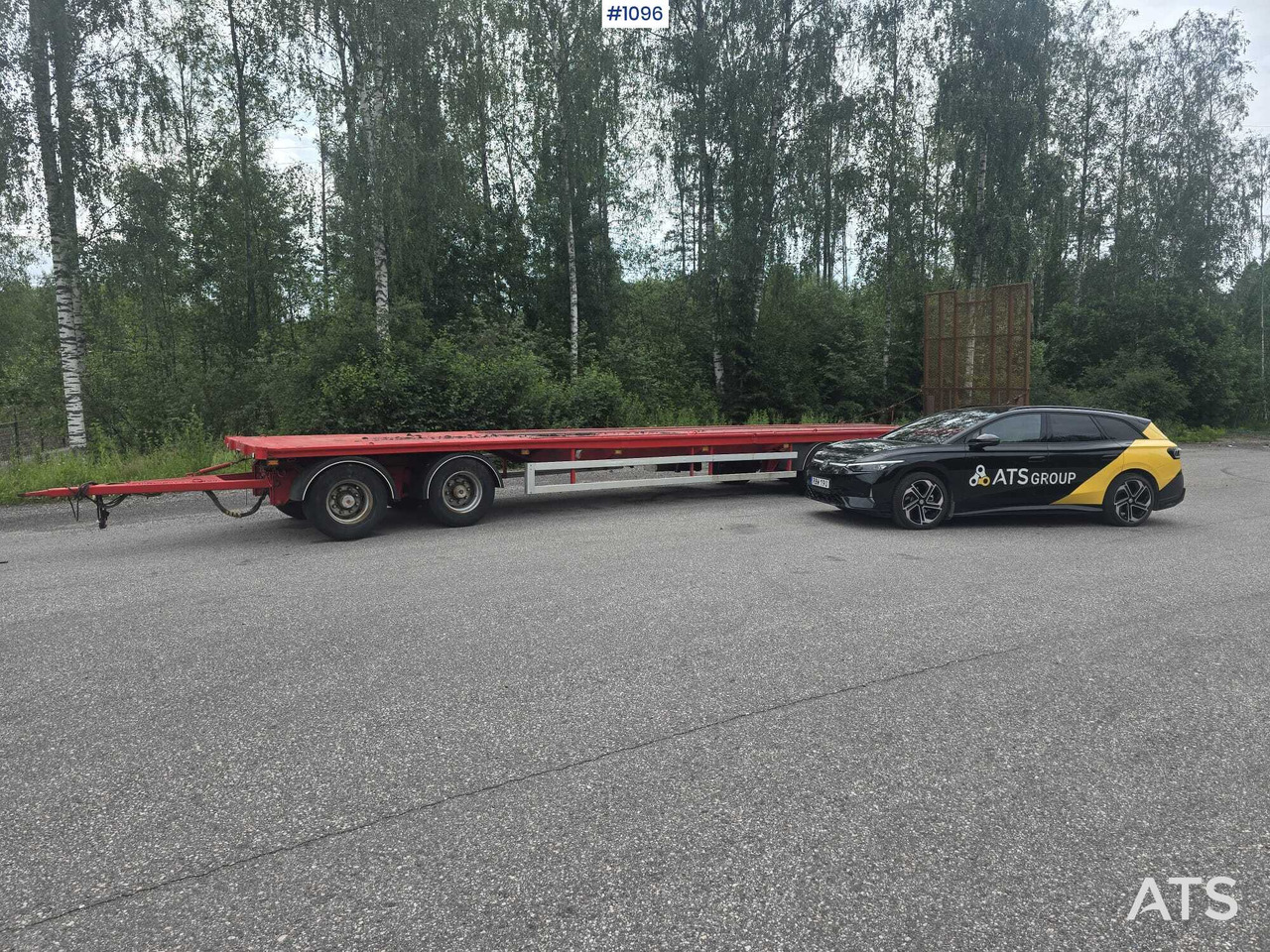 Kome 5-Akselinen lavetti - Piekabe zema profila platforma: foto 3 Kome 5-Akselinen lavetti - Piekabe zema profila platforma: foto 3