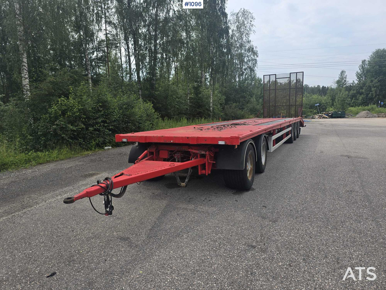 Kome 5-Akselinen lavetti - Piekabe zema profila platforma: foto 4 Kome 5-Akselinen lavetti - Piekabe zema profila platforma: foto 4