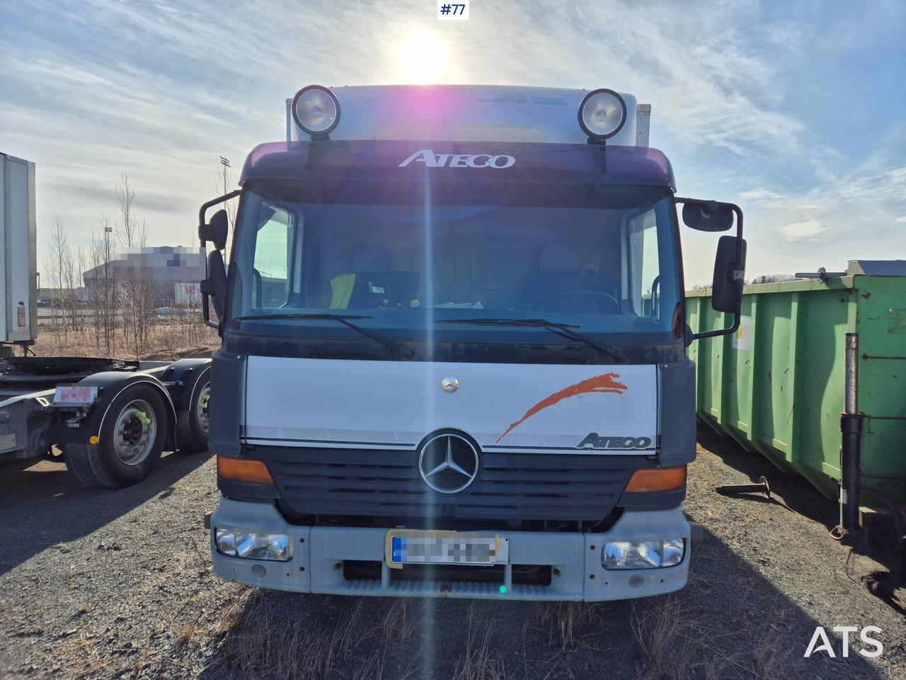 Mercedes-Benz Atego - Kravas automašīna ar slēgto virsbūvi: foto 2 Mercedes-Benz Atego - Kravas automašīna ar slēgto virsbūvi: foto 2