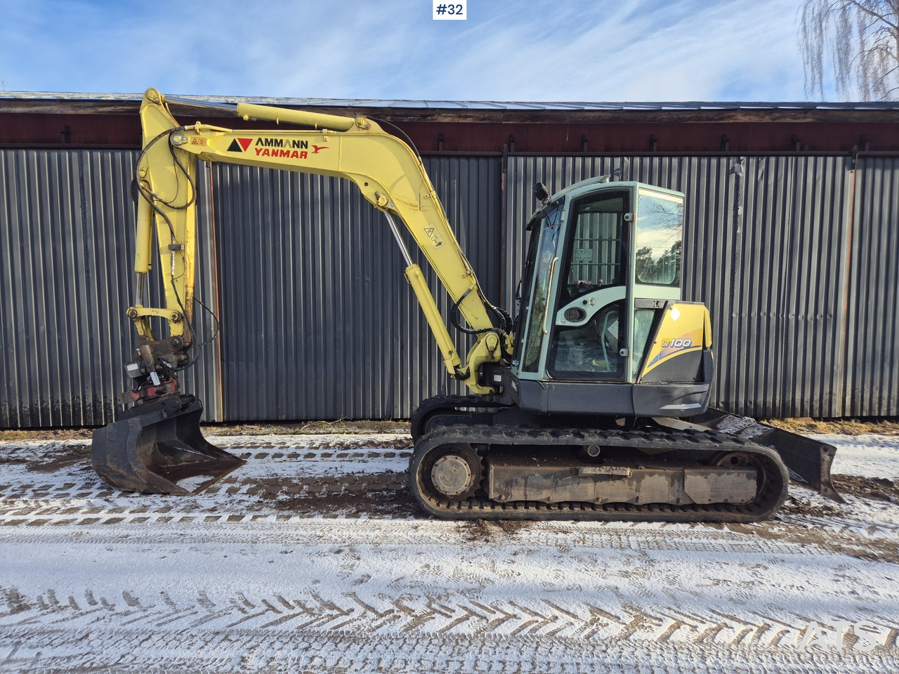 Yanmar SV100 - Kāpurķēžu ekskavators: foto 2 Yanmar SV100 - Kāpurķēžu ekskavators: foto 2