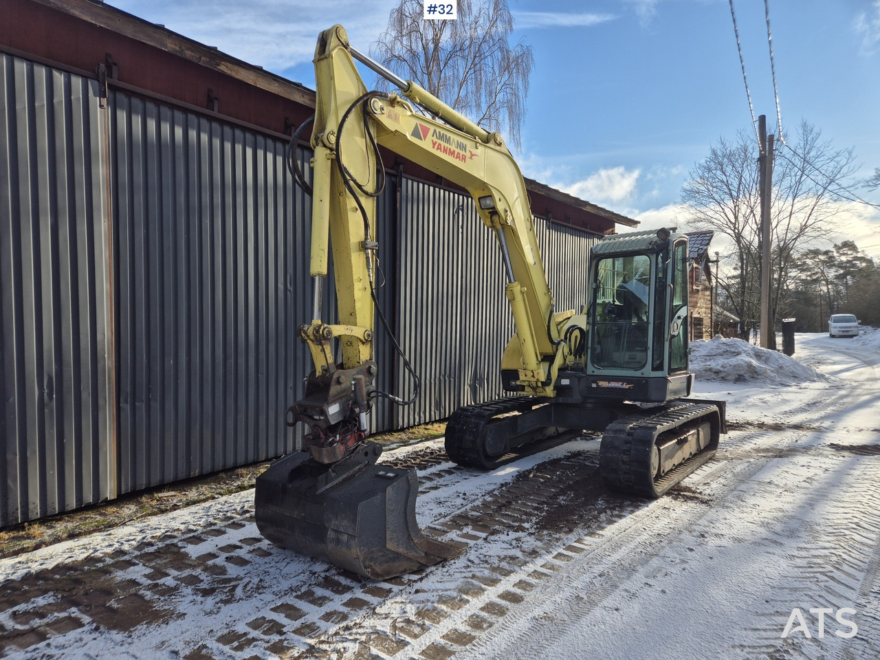 Yanmar SV100 - Kāpurķēžu ekskavators: foto 3 Yanmar SV100 - Kāpurķēžu ekskavators: foto 3