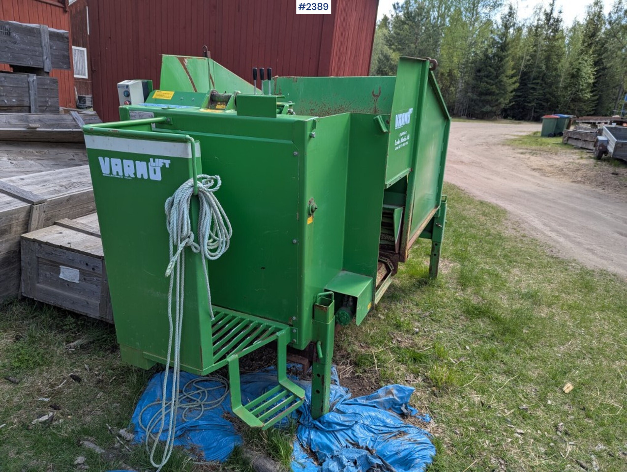 Bale shredder / Bale cutter Varmo Lift PPNL - Siena sagatavošanas tehnika: foto 5 Bale shredder / Bale cutter Varmo Lift PPNL - Siena sagatavošanas tehnika: foto 5