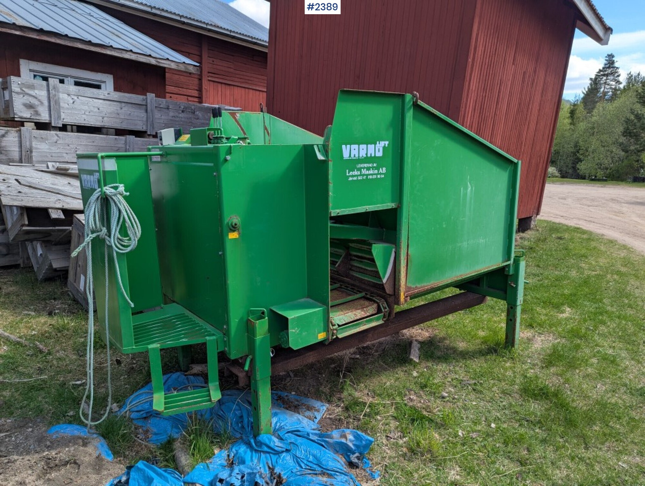 Bale shredder / Bale cutter Varmo Lift PPNL - Siena sagatavošanas tehnika: foto 1 Bale shredder / Bale cutter Varmo Lift PPNL - Siena sagatavošanas tehnika: foto 1