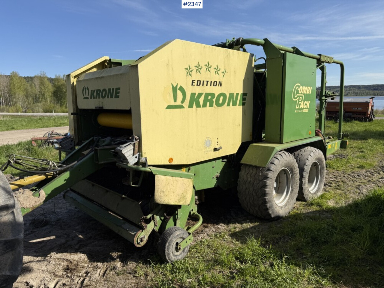 Baler Krone Combi pack Multi-Cut 1500 - Siena sagatavošanas tehnika: foto 1 Baler Krone Combi pack Multi-Cut 1500 - Siena sagatavošanas tehnika: foto 1