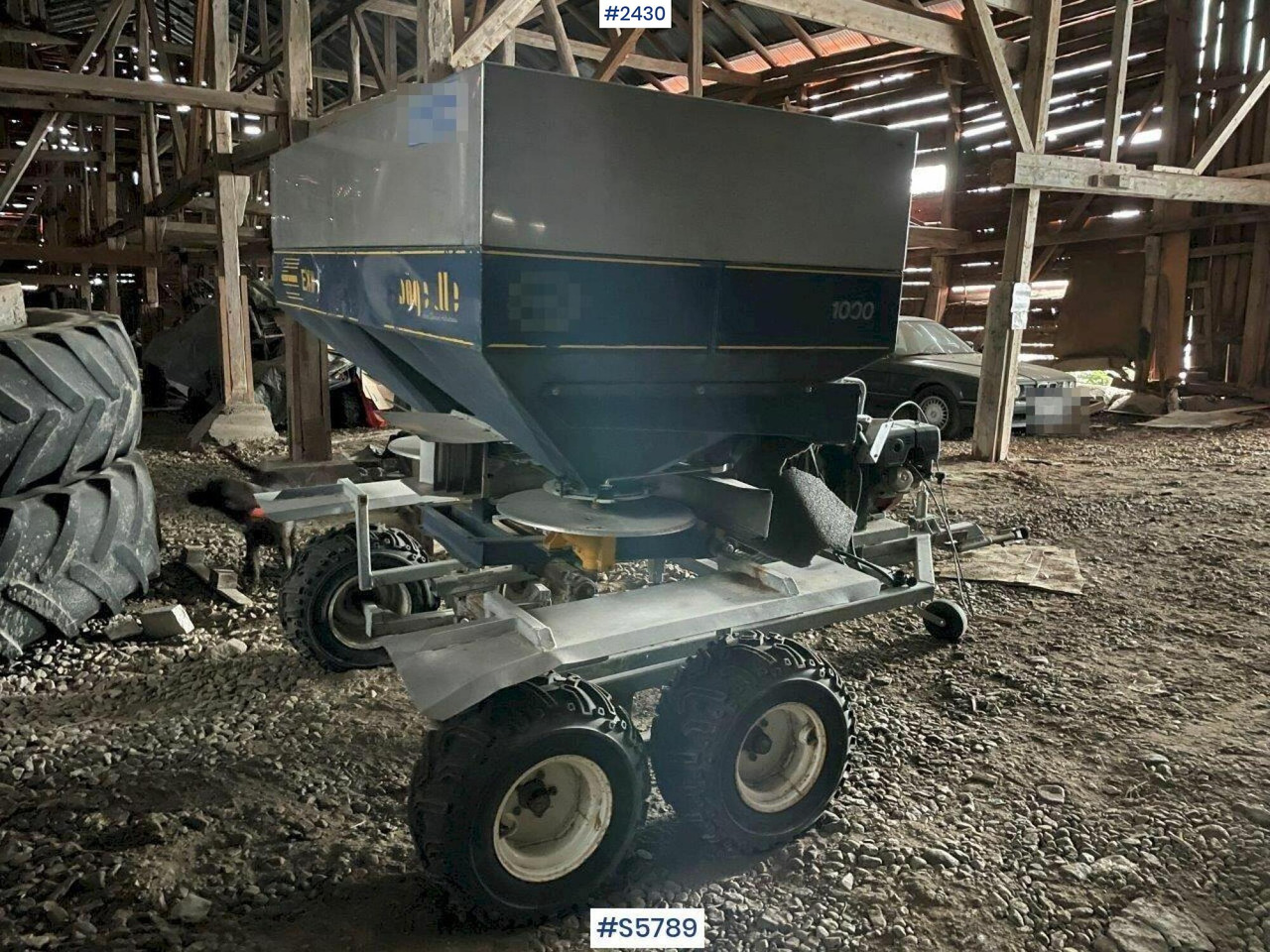 Bogballe Manure spreader - Organisko mēslu izkliedētājs: foto 2 Bogballe Manure spreader - Organisko mēslu izkliedētājs: foto 2