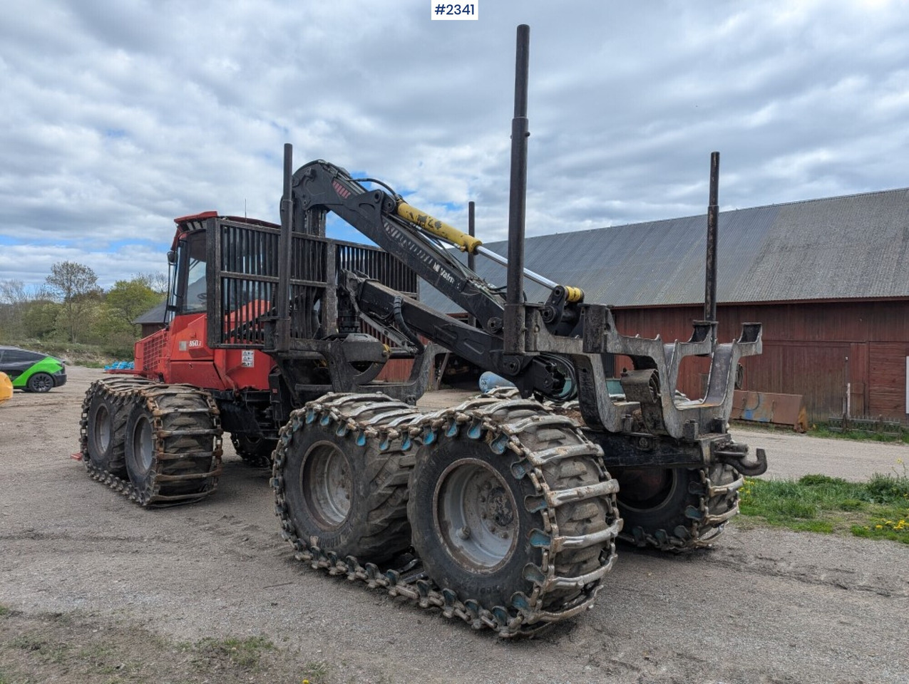 Forwarder Valmet 860.3 with CRF11 crane (SEE VIDEO) - Forvarders: foto 3 Forwarder Valmet 860.3 with CRF11 crane (SEE VIDEO) - Forvarders: foto 3