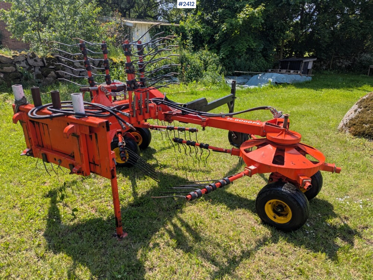 Front Rotary Rake Fransgård TI-6000FL - Siena sagatavošanas tehnika: foto 5 Front Rotary Rake Fransgård TI-6000FL - Siena sagatavošanas tehnika: foto 5