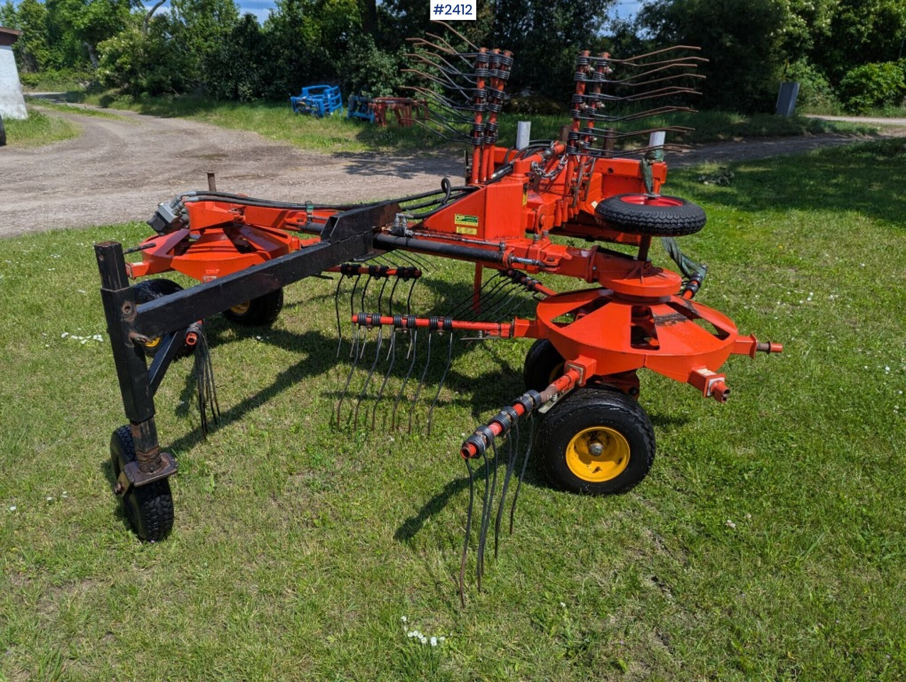 Front Rotary Rake Fransgård TI-6000FL - Siena sagatavošanas tehnika: foto 2 Front Rotary Rake Fransgård TI-6000FL - Siena sagatavošanas tehnika: foto 2
