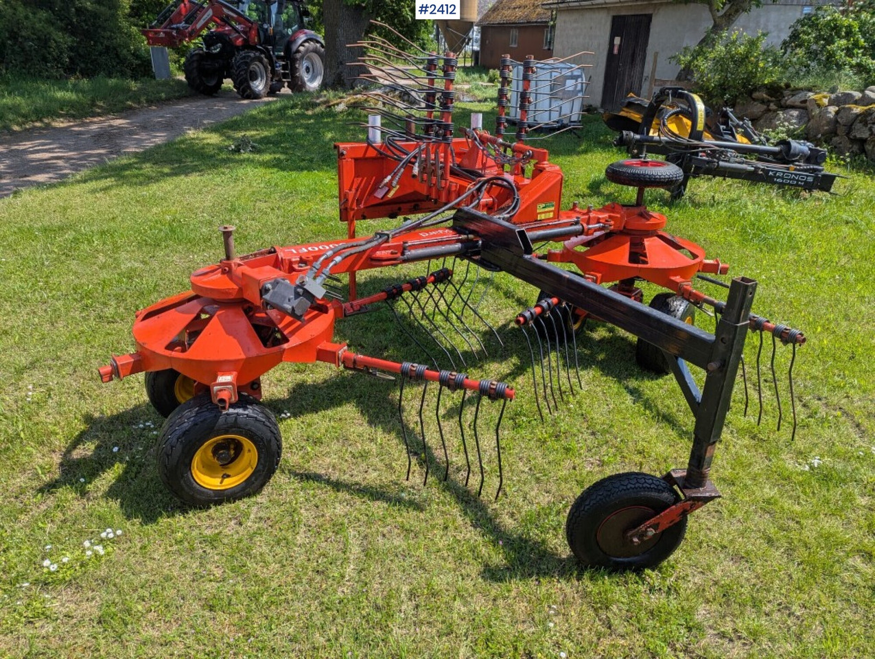Front Rotary Rake Fransgård TI-6000FL - Siena sagatavošanas tehnika: foto 1 Front Rotary Rake Fransgård TI-6000FL - Siena sagatavošanas tehnika: foto 1