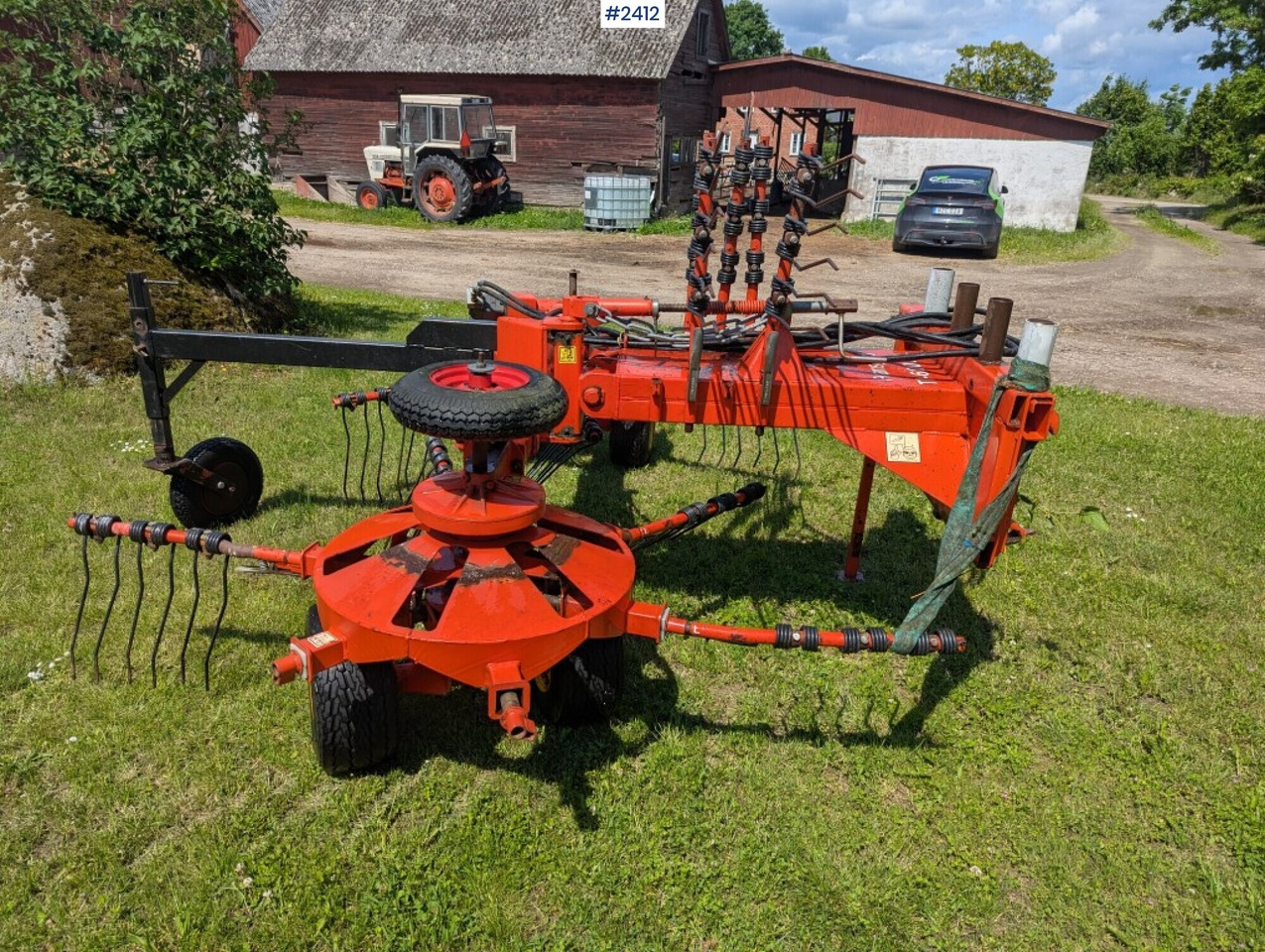 Front Rotary Rake Fransgård TI-6000FL - Siena sagatavošanas tehnika: foto 3 Front Rotary Rake Fransgård TI-6000FL - Siena sagatavošanas tehnika: foto 3