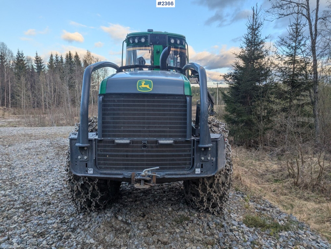 Harvester John Deere 1170G - Harvesters: foto 4 Harvester John Deere 1170G - Harvesters: foto 4
