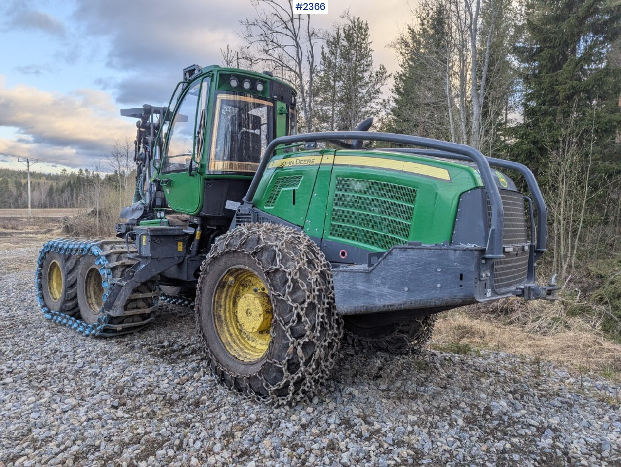 Harvester John Deere 1170G - Harvesters: foto 3 Harvester John Deere 1170G - Harvesters: foto 3