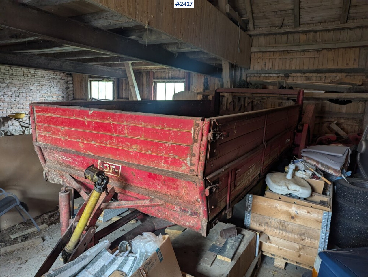 JF Manure spreader - Organisko mēslu izkliedētājs: foto 1 JF Manure spreader - Organisko mēslu izkliedētājs: foto 1