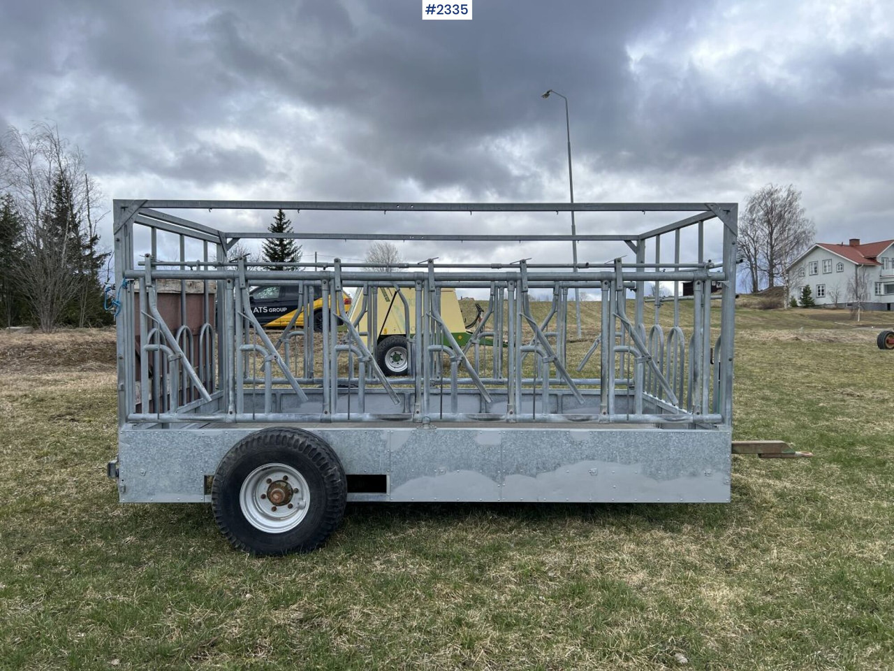Kellfri Animal transport/feeder wagon - Piekabe dzīvnieku pārvadāšanai: foto 4 Kellfri Animal transport/feeder wagon - Piekabe dzīvnieku pārvadāšanai: foto 4