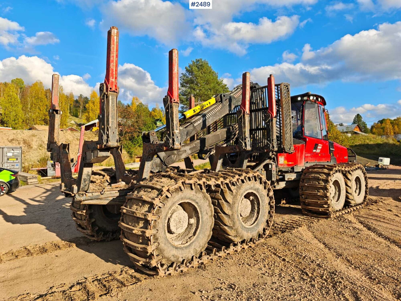Komatsu 895 Forwarder (VIDEO) - Forvarders: foto 3 Komatsu 895 Forwarder (VIDEO) - Forvarders: foto 3