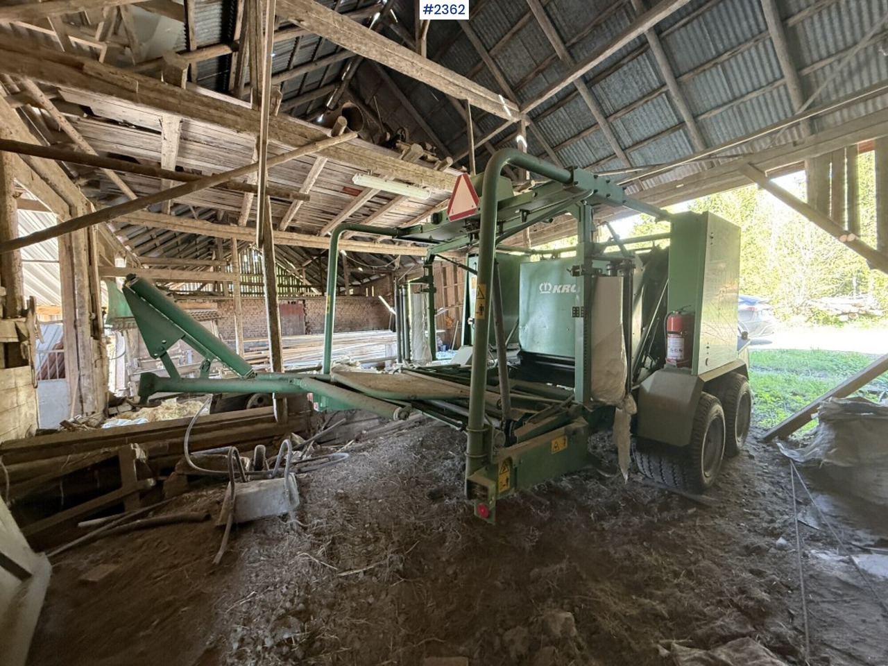Krone Combi pack Multi-Cut 1250 round baler - Siena sagatavošanas tehnika: foto 4 Krone Combi pack Multi-Cut 1250 round baler - Siena sagatavošanas tehnika: foto 4