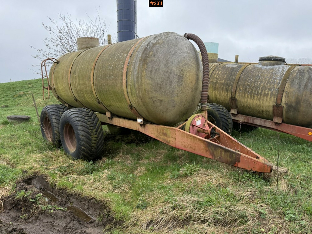 Šķidrmēslu muca Manure barrel 13 m3: foto 1