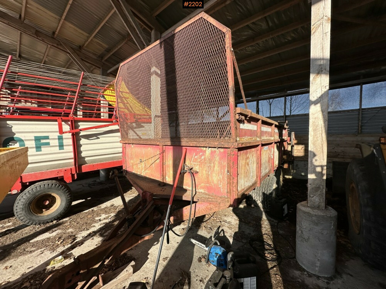 Manure spreader JF ST70 - Organisko mēslu izkliedētājs: foto 1 Manure spreader JF ST70 - Organisko mēslu izkliedētājs: foto 1