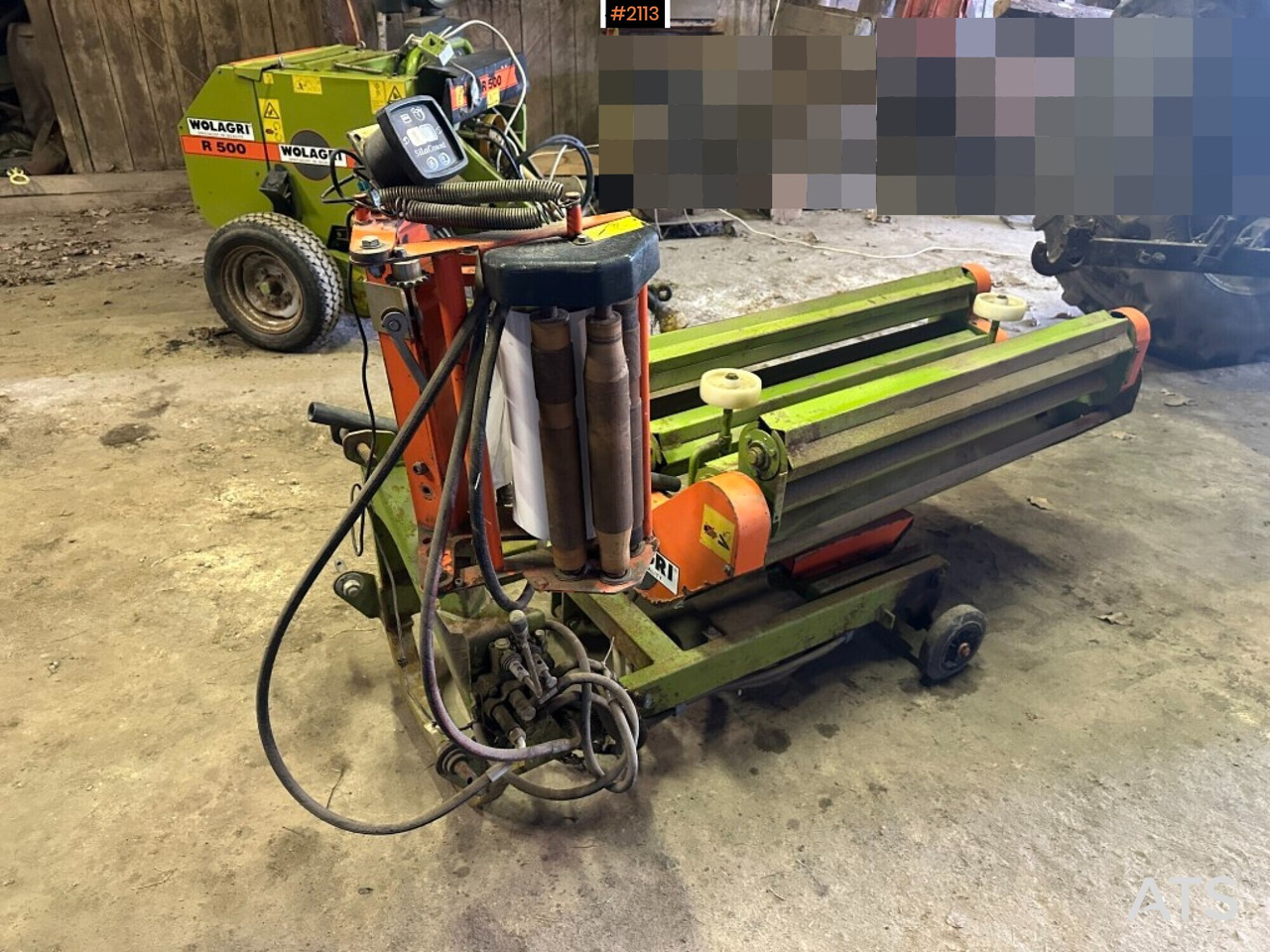 Mini baler Wolagri R500 with 2 separate wrappers - Siena sagatavošanas tehnika: foto 3 Mini baler Wolagri R500 with 2 separate wrappers - Siena sagatavošanas tehnika: foto 3