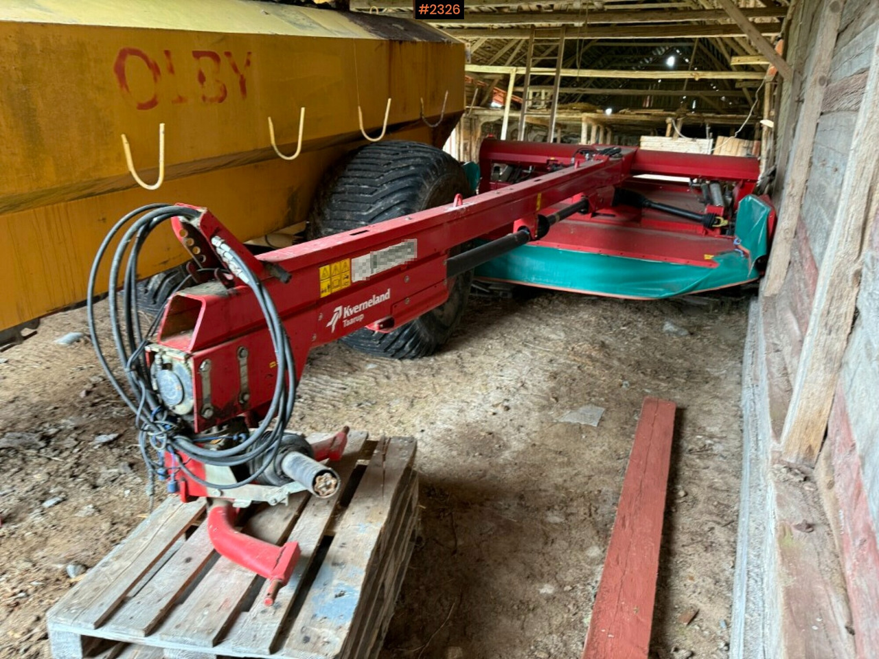 Siena sagatavošanas tehnika Mower Conditioner Kverneland 4332 CT: foto 1