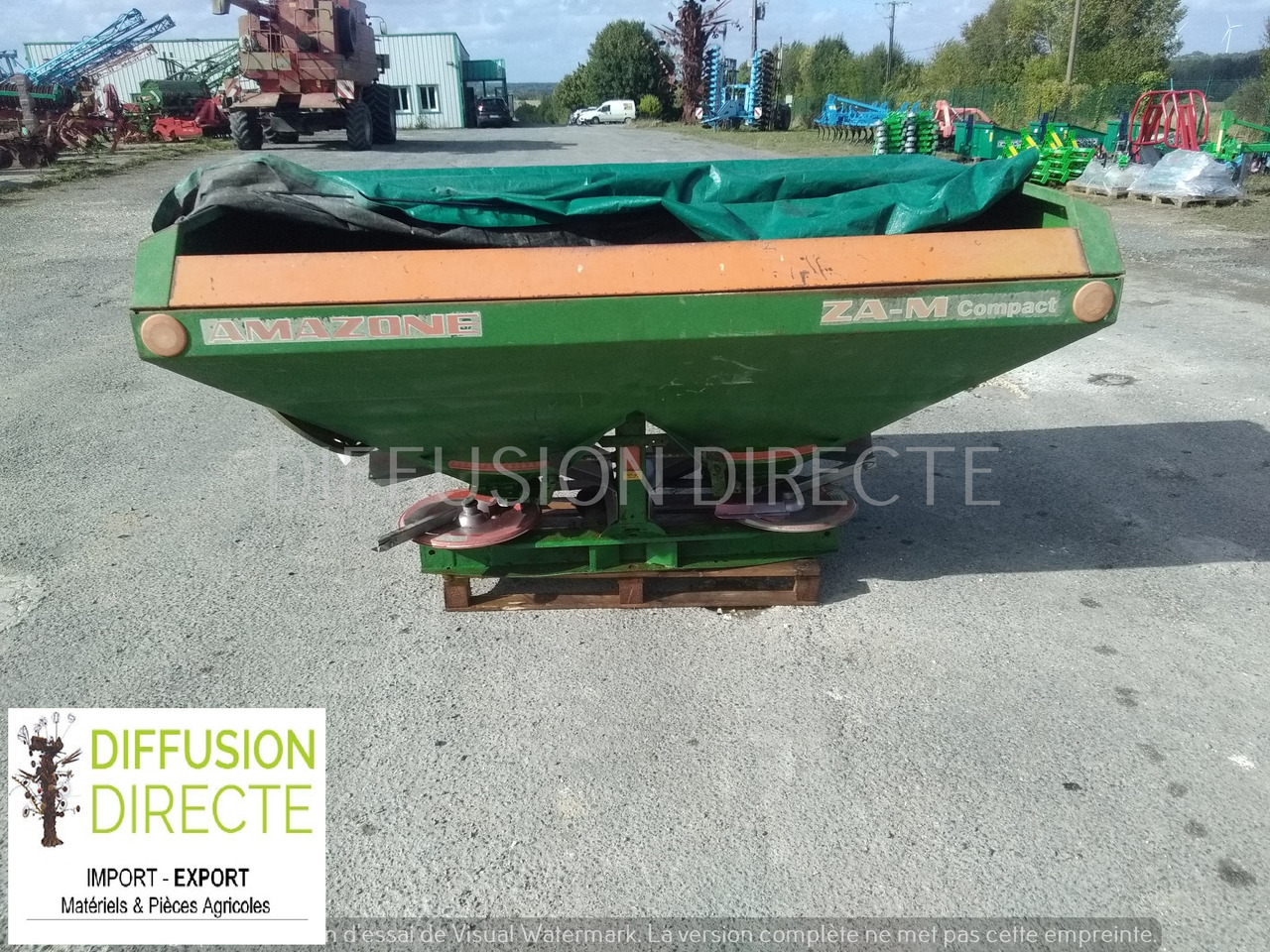 AMAZONE DISTRIBUTEUR D'ENGRAIS ZA-M COMPACT - Minerālmēslu izkliedētājs: foto 1 AMAZONE DISTRIBUTEUR D'ENGRAIS ZA-M COMPACT - Minerālmēslu izkliedētājs: foto 1