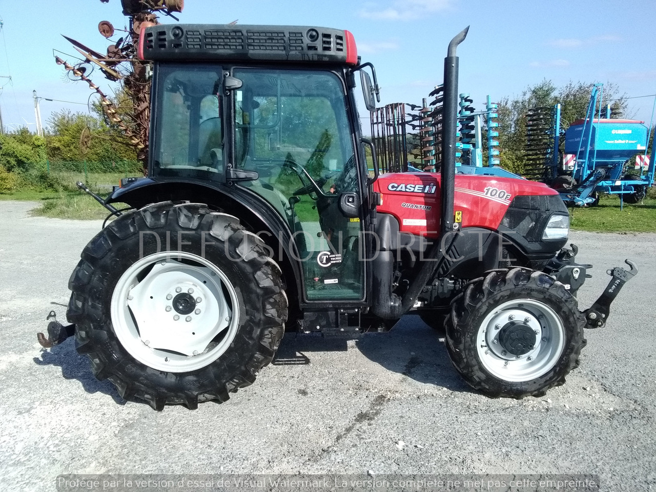 Traktors CASE IH TRACTEUR AGRICOLE QUANTUM 100 F: foto 6 Traktors CASE IH TRACTEUR AGRICOLE QUANTUM 100 F: foto 6