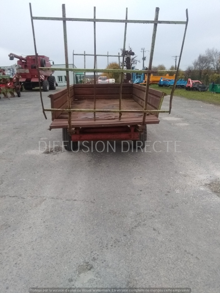 GRUAU REMORQUE AGRICOLE G 400 - Lauksaimniecības piekabe-platforma: foto 3 GRUAU REMORQUE AGRICOLE G 400 - Lauksaimniecības piekabe-platforma: foto 3