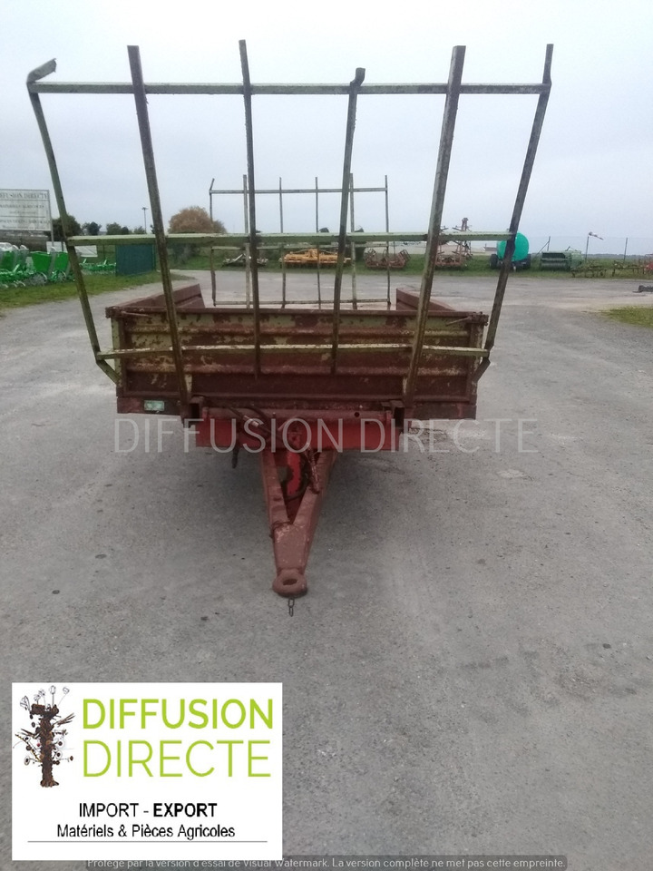 GRUAU REMORQUE AGRICOLE G 400 - Lauksaimniecības piekabe-platforma: foto 1 GRUAU REMORQUE AGRICOLE G 400 - Lauksaimniecības piekabe-platforma: foto 1