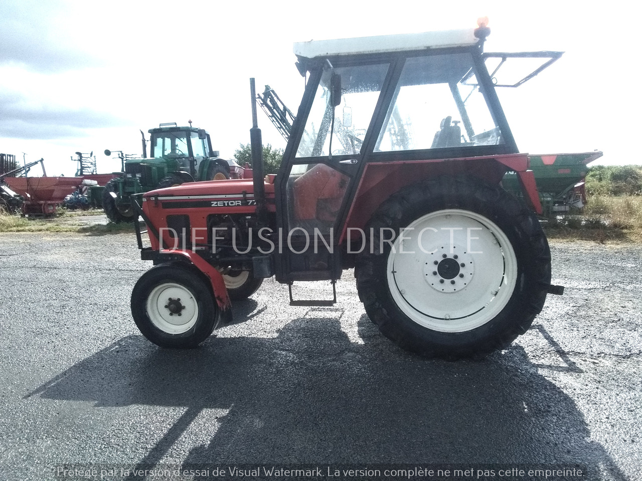 ZETOR TRACTEUR 70.11 - Traktors: foto 2 ZETOR TRACTEUR 70.11 - Traktors: foto 2