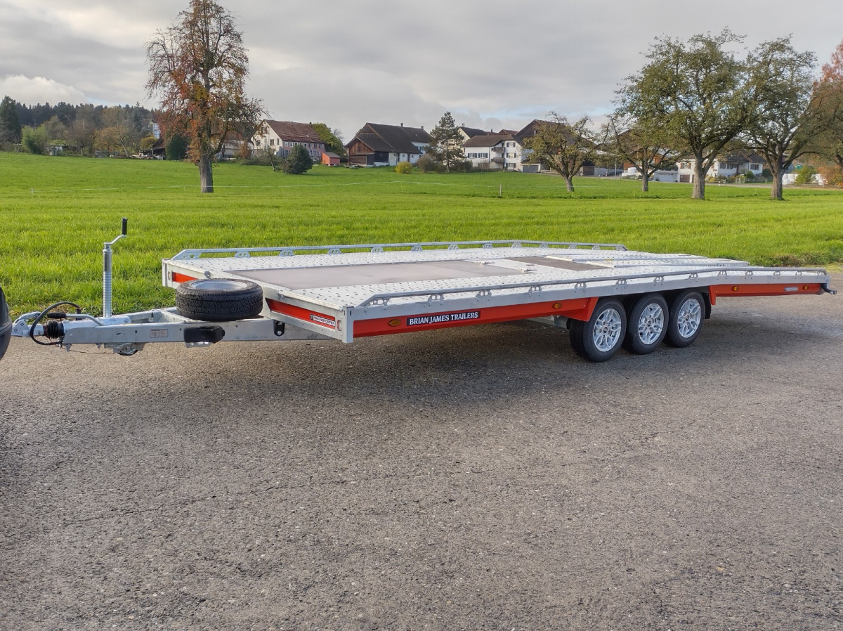 BRIAN JAMES TRAILERS T-Transporter 6.00x2.38 - Piekabe autovedējs: foto 1 BRIAN JAMES TRAILERS T-Transporter 6.00x2.38 - Piekabe autovedējs: foto 1