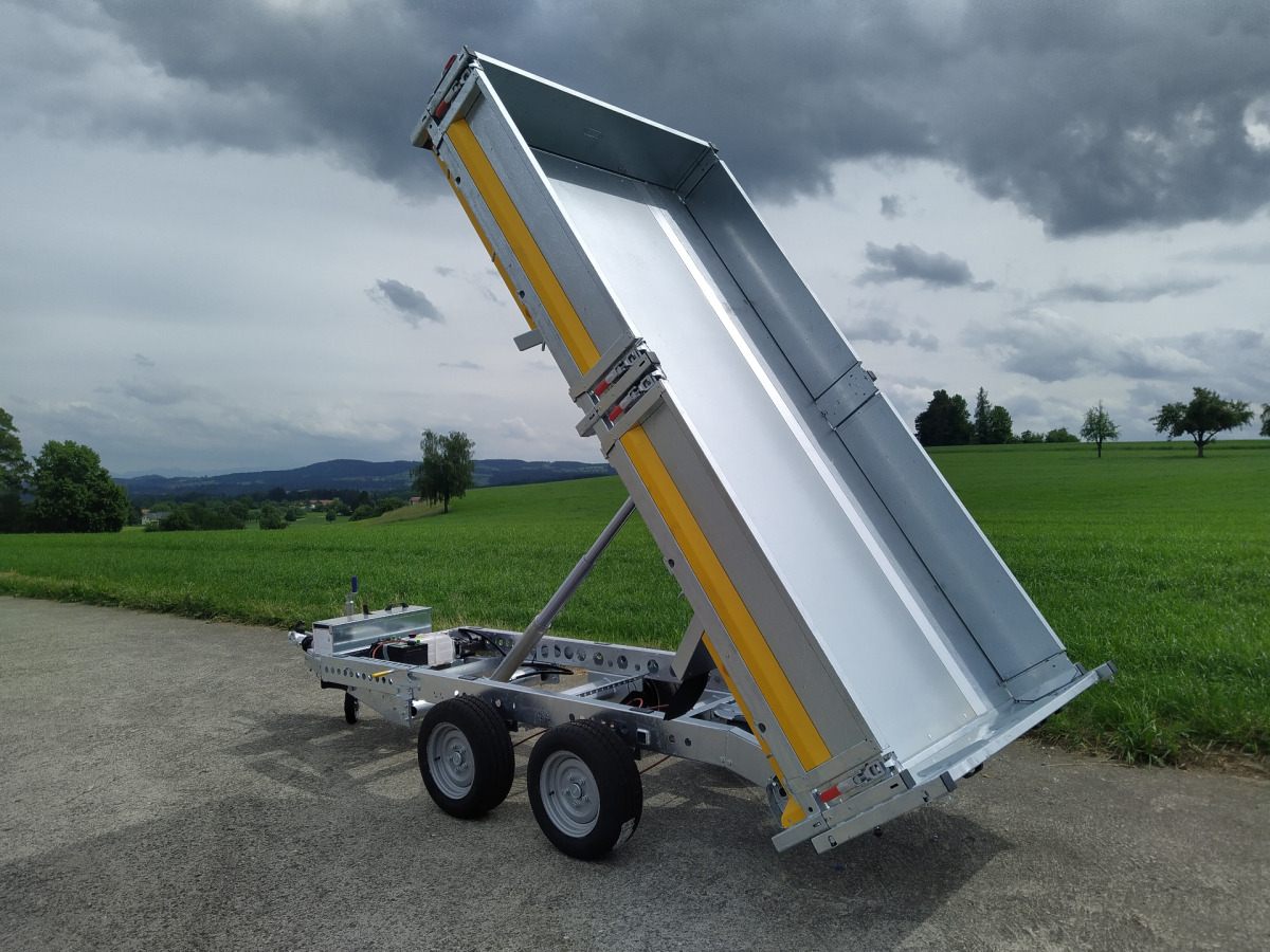 BRIAN JAMES TRAILERS Tipper 526 3.10x1.60 - Auto piekabe: foto 1 BRIAN JAMES TRAILERS Tipper 526 3.10x1.60 - Auto piekabe: foto 1