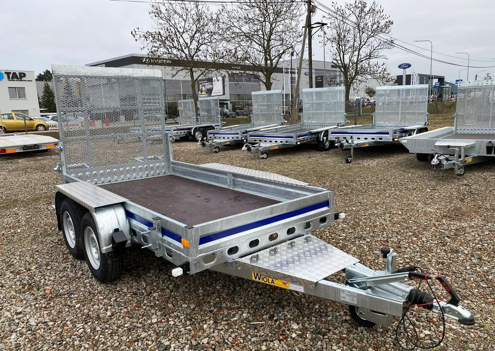 Wiola B2730 pod minikoparkę - Celtniecības tehnikas piekabe: foto 1 Wiola B2730 pod minikoparkę - Celtniecības tehnikas piekabe: foto 1