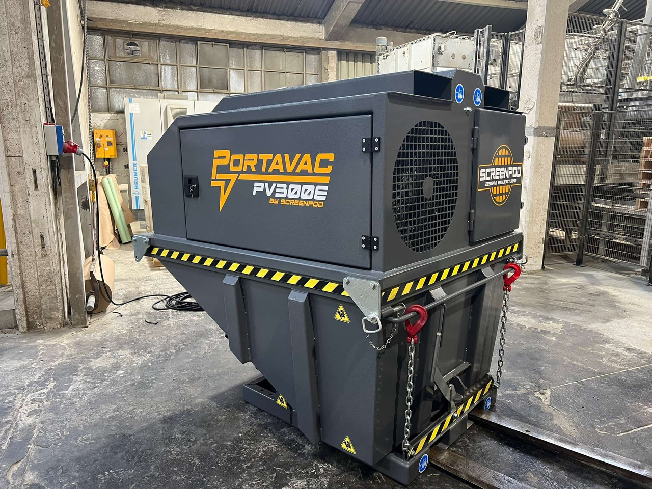Portavac - PV300E - Industriālais putekļu sūcējs: foto 2 Portavac - PV300E - Industriālais putekļu sūcējs: foto 2