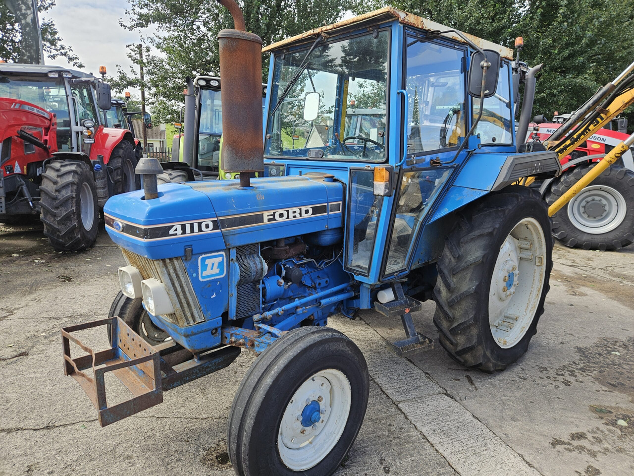 1988 Ford 4110 2wd tractor - Traktors: foto 2 1988 Ford 4110 2wd tractor - Traktors: foto 2