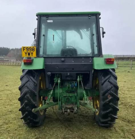 1988 John Deere 2650 2wd tractor - Traktors: foto 4 1988 John Deere 2650 2wd tractor - Traktors: foto 4