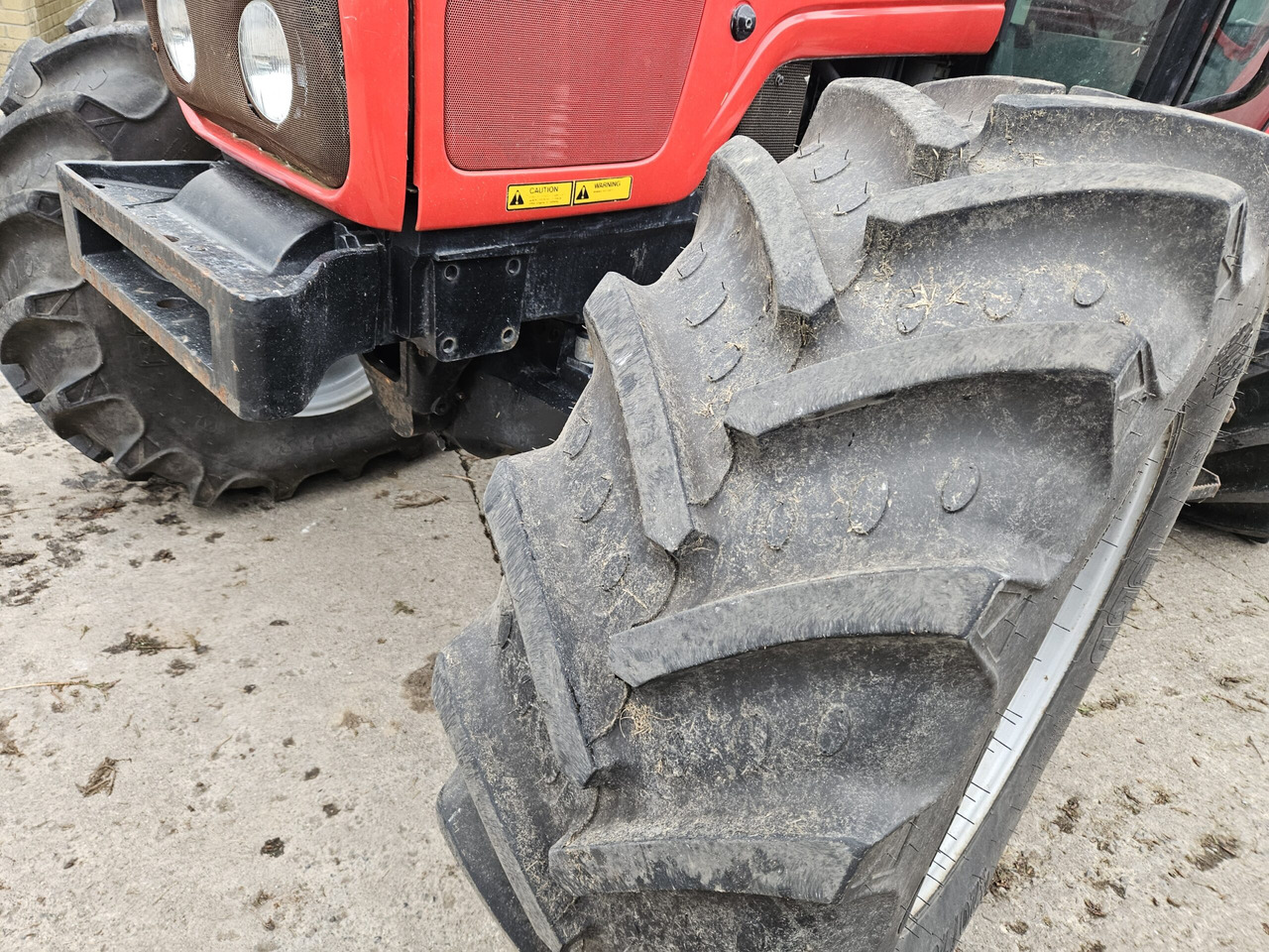 Traktors 2007 MF 5455, 520R38 Wide Wheels: foto 6