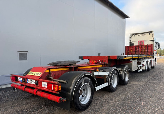 GT-Trailer 3-akselinen paripyörä B-linkki - Bortu puspiekabe/ Platforma: foto 5 GT-Trailer 3-akselinen paripyörä B-linkki - Bortu puspiekabe/ Platforma: foto 5