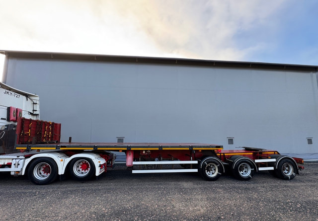 GT-Trailer 3-akselinen paripyörä B-linkki - Bortu puspiekabe/ Platforma: foto 2 GT-Trailer 3-akselinen paripyörä B-linkki - Bortu puspiekabe/ Platforma: foto 2