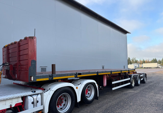 GT-Trailer 3-akselinen paripyörä B-linkki - Bortu puspiekabe/ Platforma: foto 1 GT-Trailer 3-akselinen paripyörä B-linkki - Bortu puspiekabe/ Platforma: foto 1