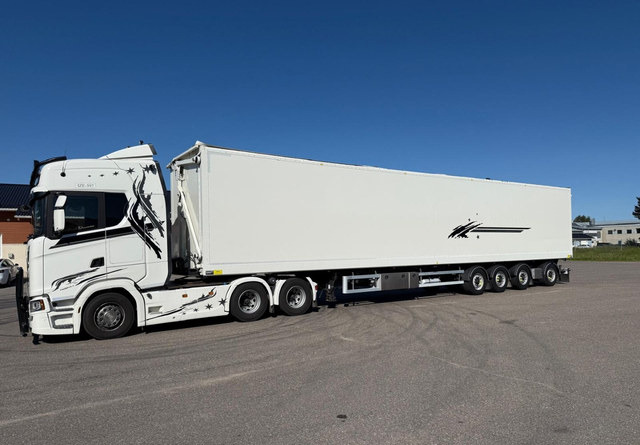 Toplift Sivukippi Sidetipper 17m, 112m3 - Puspiekabe: foto 2 Toplift Sivukippi Sidetipper 17m, 112m3 - Puspiekabe: foto 2