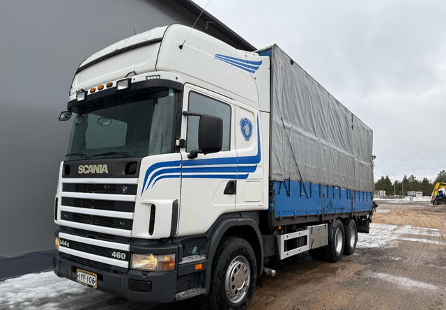 Scania 144G 6x2 *Juuri Katsastettu* - Kravas auto ar manipulatoru: foto 2 Scania 144G 6x2 *Juuri Katsastettu* - Kravas auto ar manipulatoru: foto 2