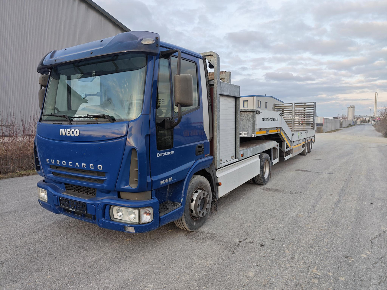 IVECO Eurocargo 90E18 & Veldhuizen P 38-2 - Vilcējs: foto 1 IVECO Eurocargo 90E18 & Veldhuizen P 38-2 - Vilcējs: foto 1