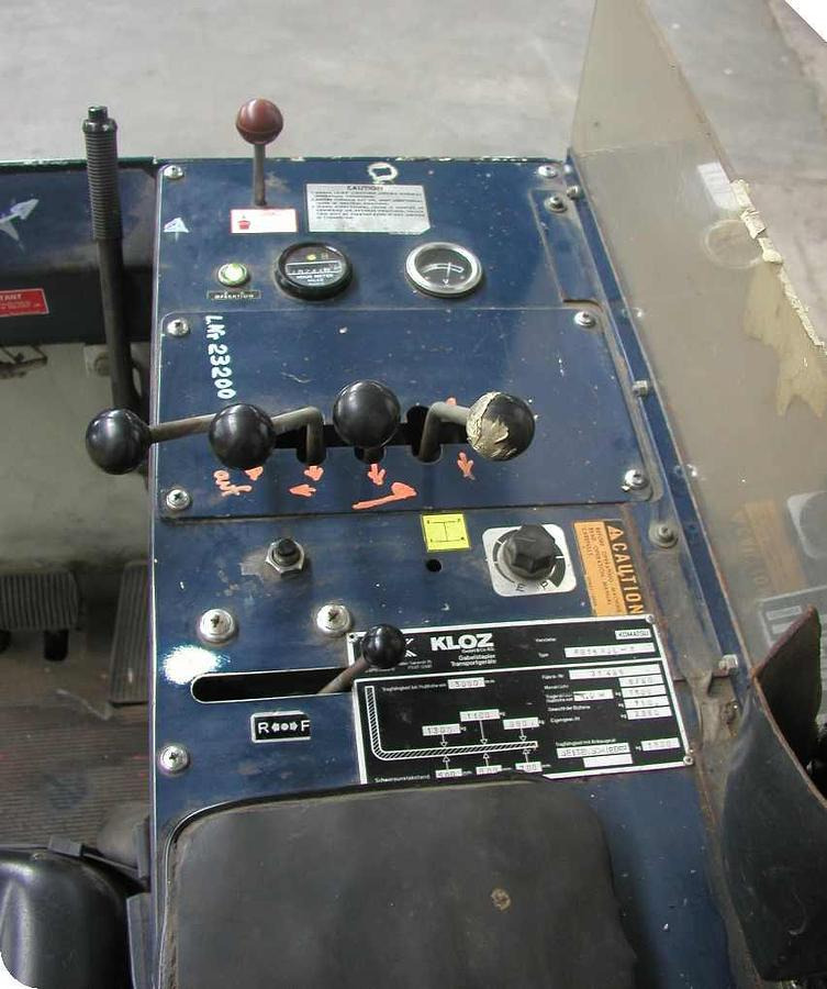 Gabelstapler KLOZ-KOMATSU - Bīdmasta krautņotājs: foto 5 Gabelstapler KLOZ-KOMATSU - Bīdmasta krautņotājs: foto 5