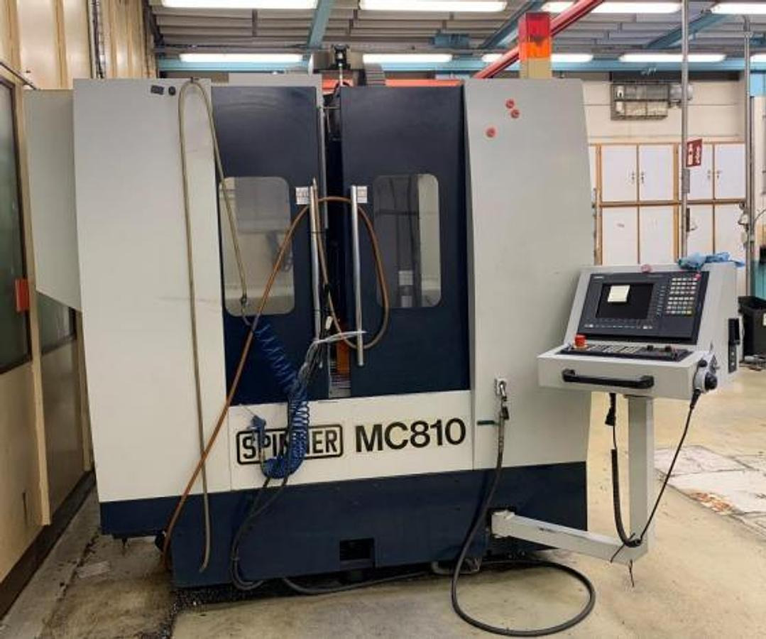 "Kompakt"-Bearbeitungszentrum SPINNER - CNC apstrādes centrs: foto 1 "Kompakt"-Bearbeitungszentrum SPINNER - CNC apstrādes centrs: foto 1