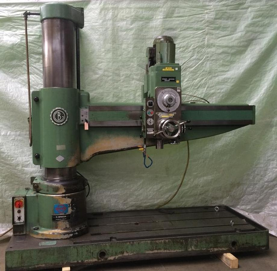 Radialbohrmaschine BREDA - Metālapstrādes iekārta: foto 2 Radialbohrmaschine BREDA - Metālapstrādes iekārta: foto 2
