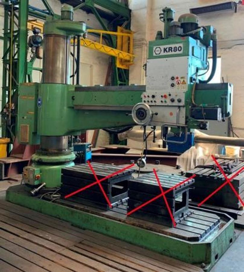 Radialbohrmaschine KOLB - Galda urbjmašīna: foto 1 Radialbohrmaschine KOLB - Galda urbjmašīna: foto 1