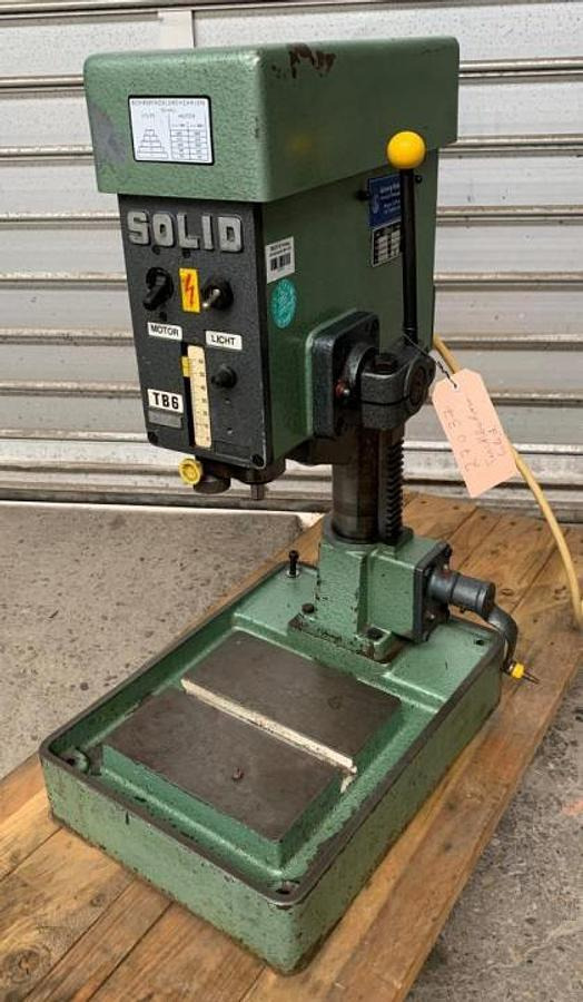 Tischbohrmaschine SOLID - Galda urbjmašīna: foto 1 Tischbohrmaschine SOLID - Galda urbjmašīna: foto 1