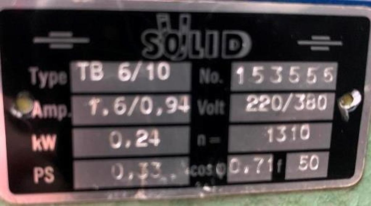 Tischbohrmaschine SOLID - Galda urbjmašīna: foto 2 Tischbohrmaschine SOLID - Galda urbjmašīna: foto 2