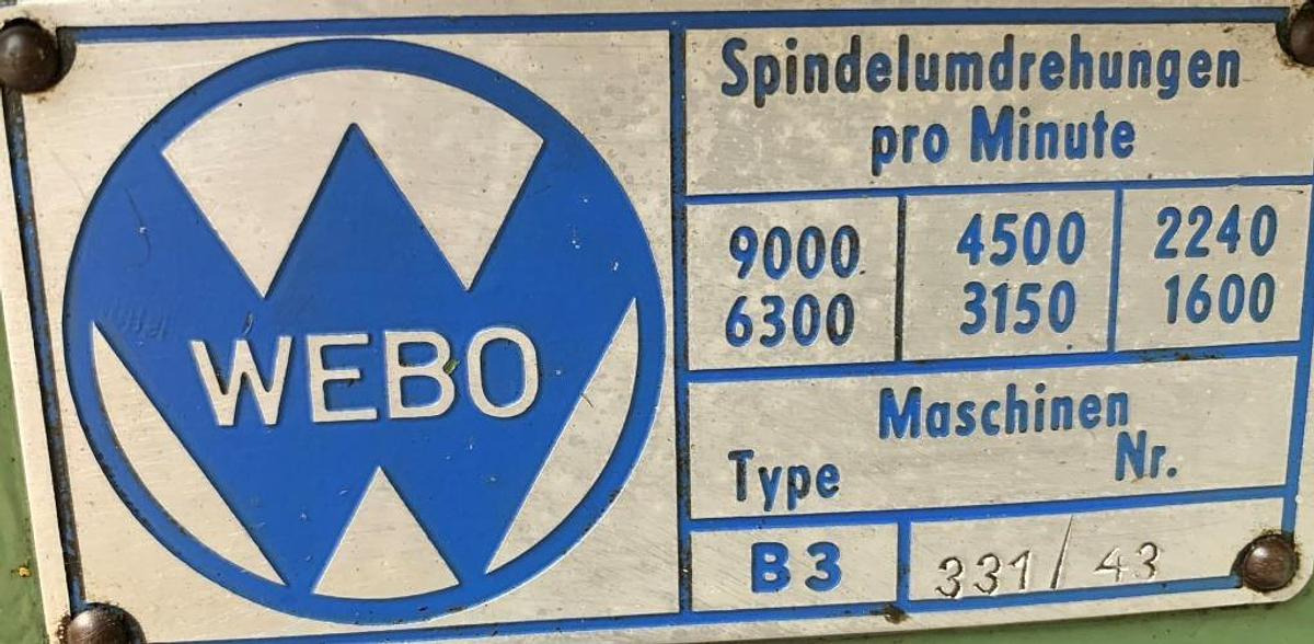 Tischbohrmaschine WEBO - Galda urbjmašīna: foto 2 Tischbohrmaschine WEBO - Galda urbjmašīna: foto 2