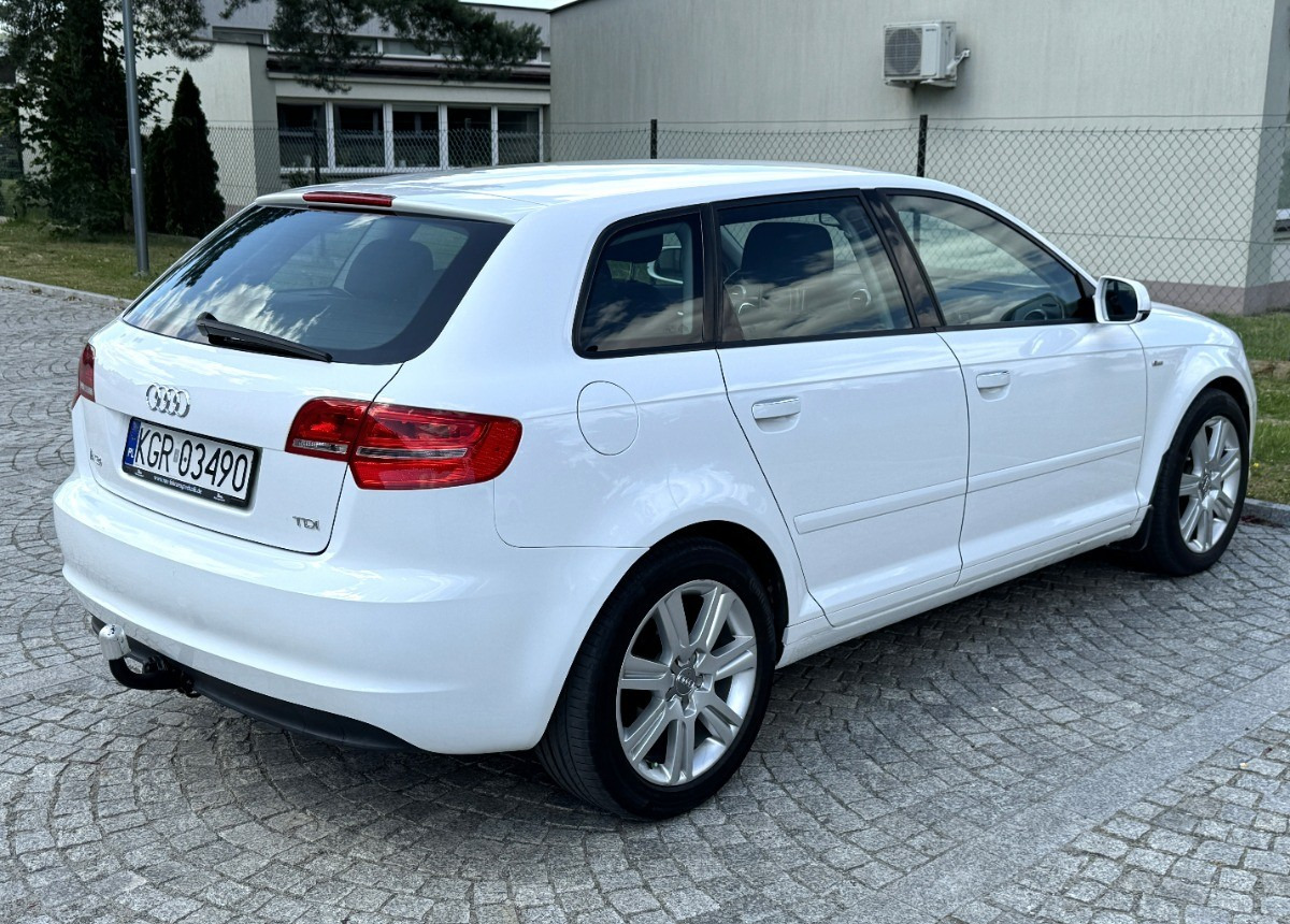 Audi A3 1.6 TDI 105KM Bezwypadkowy potwierdzony przebieg AUTO BARDZO ZADBANE - Vieglā automašīna: foto 3 Audi A3 1.6 TDI 105KM Bezwypadkowy potwierdzony przebieg AUTO BARDZO ZADBANE - Vieglā automašīna: foto 3